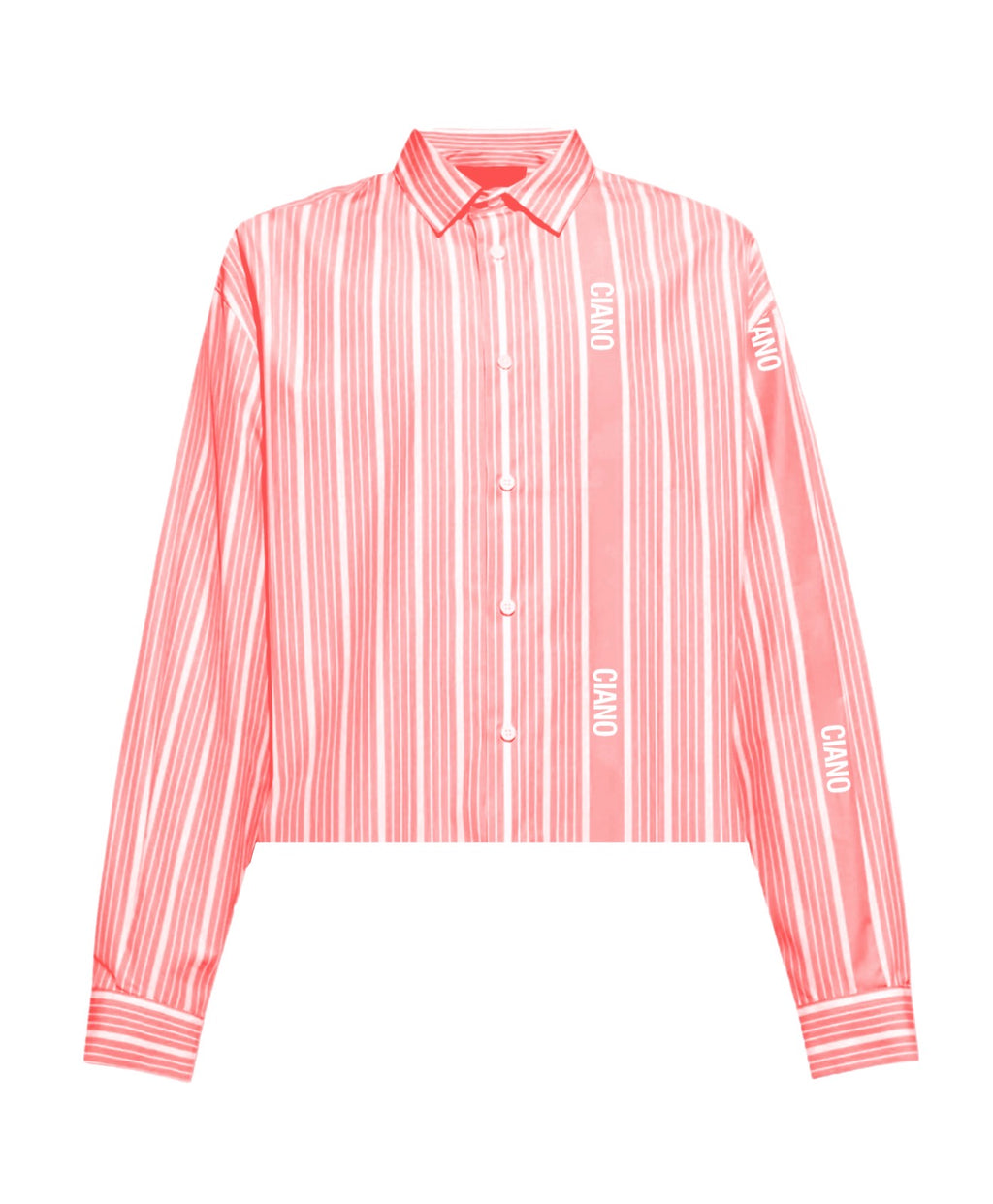 CIANO BUTTON UP SHIRT(RED)