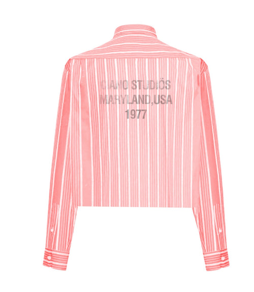 CIANO BUTTON UP SHIRT(RED)