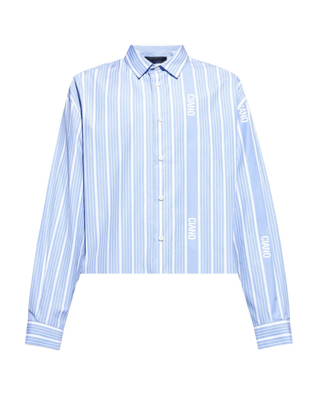 CIANO BUTTON UP SHIRT(BLUE)