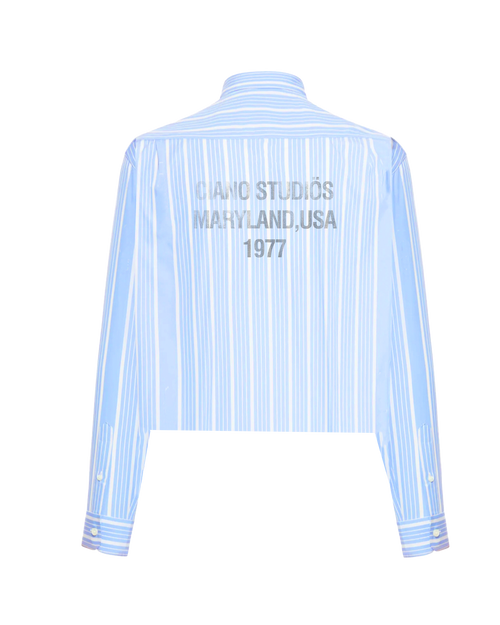 CIANO BUTTON UP SHIRT(BLUE)